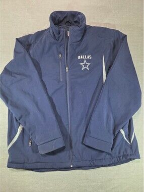 Dallas Cowboys NFL navy zip jacket
